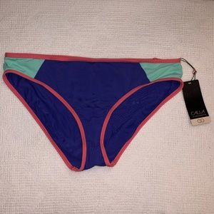 Calia Purple and Seafoam Green Bikini Bottoms